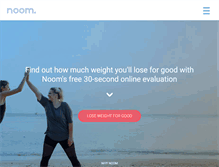 Tablet Screenshot of noom.com